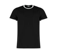 Kustom Kit Mens Ringer Fashion T-Shirt RW9605