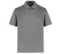 Kustom Kit Mens Short Sleeve Polo Shirts, Charcoal, X-Large. KK444
