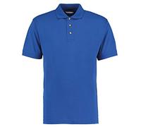 Kustom Kit Mens Short Sleeve Polo Shirts, Royal Blue, Large. KK400