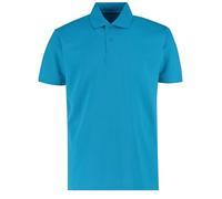 Kustom Kit Mens Short Sleeve Polo Shirts, Turquoise, XXXXX-Large. KK422