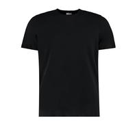 Kustom Kit Mens Short Sleeve T-Shirt, Black, Large. KK507