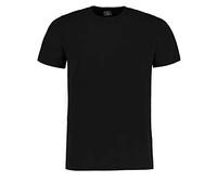 Kustom Kit Men's Short Sleeve T-Shirt KK504 – Black Melange – Small