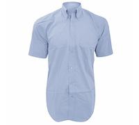 Kustom Kit - Men's Short-Sleeved Shirt - Blue - 42