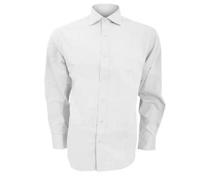 Kustom Kit Mens Superior Oxford Long Sleeved Shirt 8 Sizes 3 BC599
