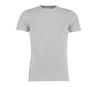Kustom Kit Mens Superwash 60 Fashion Fit T-Shirt (S) (Light Grey Marl)