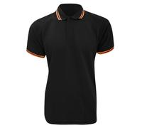 Kustom Kit Mens Tipped Piqué Short Sleeve Polo Shirt / N/A N/A BC613