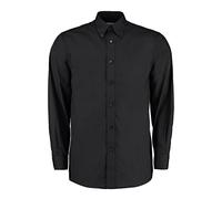 Kustom Kit Men's Workforce Shirt Business, Black, 15.5 (Size:Medium)
