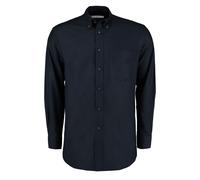 Kustom Kit Men's Workplace Long Sleeve Oxford Shirt in Navy | Size: 22 inches Kustom Kit Navy 22 inches