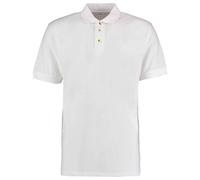 Kustom Kit Men's Workwear Heather Polo Shirt in White | Size: 3XL Kustom Kit White 3XL
