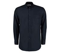 Kustom Kit Men's Workwear Oxford Shirt (Long Sleeve) Business, Blue (French Navy Kk-fny-), 16.5