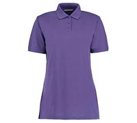 Kustom Kit New Womens Klassic Polo-Shirt with Superwash Purple Size 8