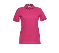 Kustom Kit New Womens Klassic Polo-Shirt with Superwash Raspberry Size 10