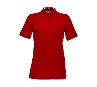 Kustom Kit New Womens Klassic Polo-Shirt with Superwash Red Size 8