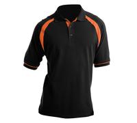 Oak Hill Short Sleeve Polo Shirt Kustom Kit True Black XL