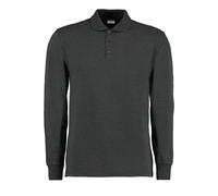 Kustom Kit PiquÃ© Long Sleeve Polo Classic Fit Menâ€™s Warm Casual Shirt