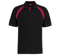 Kustom Kit Polo Shirt Oak Hill 100% Cotton Smart Top Raglan Lots of Pro Detail