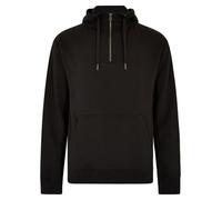 Kustom Kit Quarter Zip Hoodie Mens Plain 1/4 Zip Neck Hooded Sweatshirt Jumper