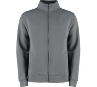 Kustom Kit Regular Fit Front Full Zipped Sweatshirt Self-Fabric Pocket Jacket