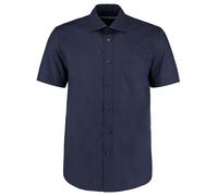 Kustom Kit Short Sleeve Classic Fit Easy Iron Business Shirt