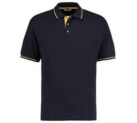 Kustom Kit St Mellion Tipped Cotton Piqué Polo Shirt K606