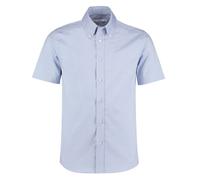 Kustom Kit Tailored Fit Short Sleeve Classic Premium Quality Oxford Shirt