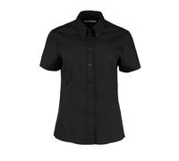 Kustom Kit Women Short Sleeved Tailored Fit Shirt KK701-Corporate Oxford Blouse
