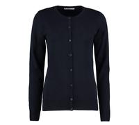 Kustom Kit Women's Arundel Crew Neck Cardigan Long Sleeve Classic Fit