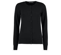 Kustom Kit Womens Arundel Crew Neck Long Sleeve Cardigan KK355 - Classic Fit