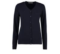 Kustom Kit Women's Arundel V-Neck Cardigan Long Sleeve Classic Fit
