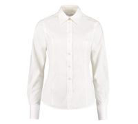 Kustom Kit Women's Corporate Oxford Blouse Long Sleeve Tailored Fit