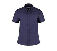 Kustom Kit Women's Corporate Oxford Shirt, Blue (Midnight Navy Kk-Mid-), 26