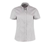 Kustom Kit Womens/Ladies Premium Oxford Tailored Short-Sleev PC5448