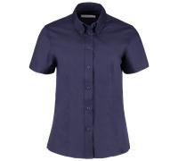 Kustom Kit Womens Ladies Short Sleeve Corporate Oxford Shirt Blouse