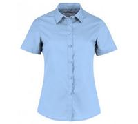 Kustom Kit Ladies Tailored Poplin Shirt, Light Blue, Size 18, Easy Iron Fabric