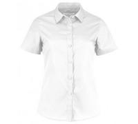 Kustom Kit Womens/Ladies Short Sleeve Tailored Poplin Shirt (18) (White)