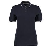 Kustom Kit Womens/Ladies St Mellion Cotton Pique Tipped Polo Shirt PC6404