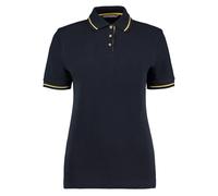 Kustom Kit Womens/Ladies St Mellion Cotton Pique Tipped Polo Shirt PC6404