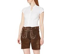 Kustom Kit Women's Mandarin Collar Cap Sleeve By Kustom Kit Blouse, White, L UK