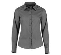 Kustom Kit Women's Poplin Shirt, Grey (Graphite Kk-GRP-), 18