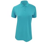 Kustom Kit - Women's Short Sleeve Polo Shirt - Turquoise - 10 (S)