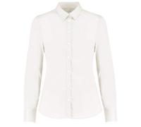 Kustom Kit Women's Stretch Oxford Shirt Long Sleeve Tailored Fit