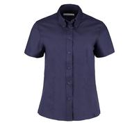 Kustom Kit Women's Style Tailored Fit Short Sleeve Premium Oxford Shirt