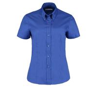 Kustom Kit Women's Style Tailored Fit Short Sleeve Premium Oxford Shirt