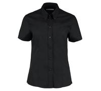 Kustom Kit Women's Style Tailored Fit Short Sleeve Premium Oxford Shirt