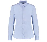 Kustom Kit Women's Tailored Fit Long-Sleeved Shirt KK782 Stretch Oxford Shirt