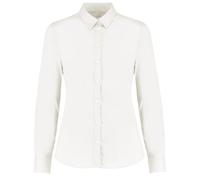 Kustom Kit Women's Tailored Fit Long-Sleeved Shirt KK782 Stretch Oxford Shirt