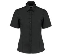 Kustom Kit Women's Tailored Fit Short Sleeve & Rounded Hem Business Shirt