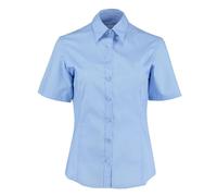 Kustom Kit Women's Tailored Fit Short Sleeve & Rounded Hem Business Shirt