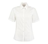Kustom Kit Women's Tailored Fit Short Sleeve & Rounded Hem Business Shirt
