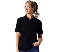 Kustom Kit Womens/Ladies Regular Fit Workforce Pique Polo Shirt (18 UK) (Black)
